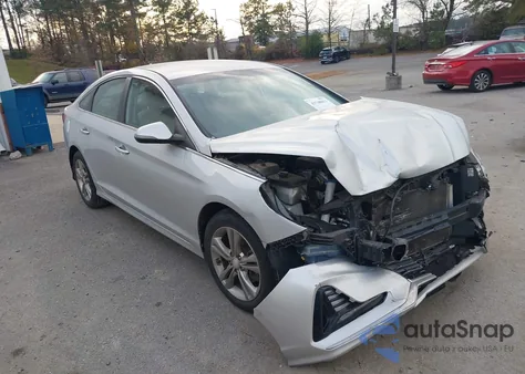 2018 Hyundai Sonata Sel from USA, damaged, VIN 5NPE34AF1JH637040
